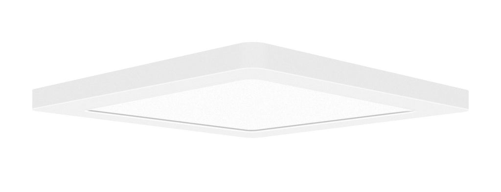 ModPLUS (m) 120-277v LED Square Flush Mount - White (WH) Ceiling Access Lighting 