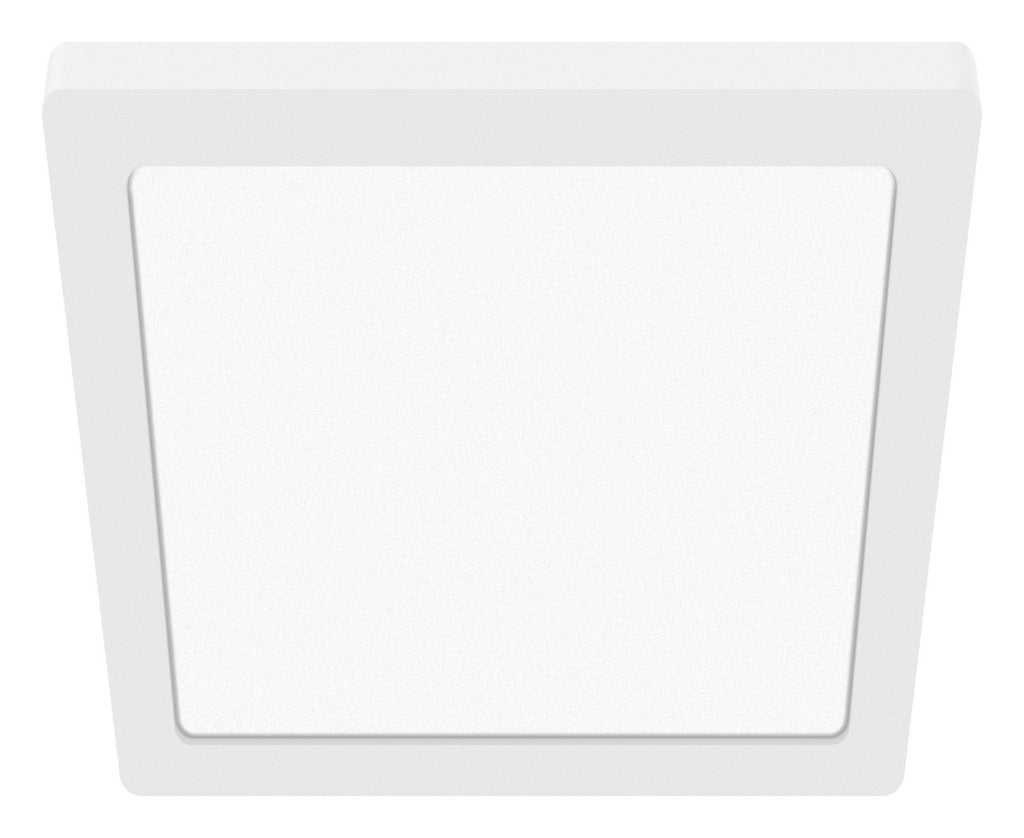 ModPLUS (l) 120-277v LED Square Flush Mount - White (WH) Ceiling Access Lighting 