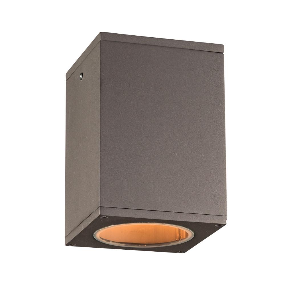 Dominick 6.75"h Outdoor Downlight LED Wall Fixture - Bronze Outdoor PLC Lighting 