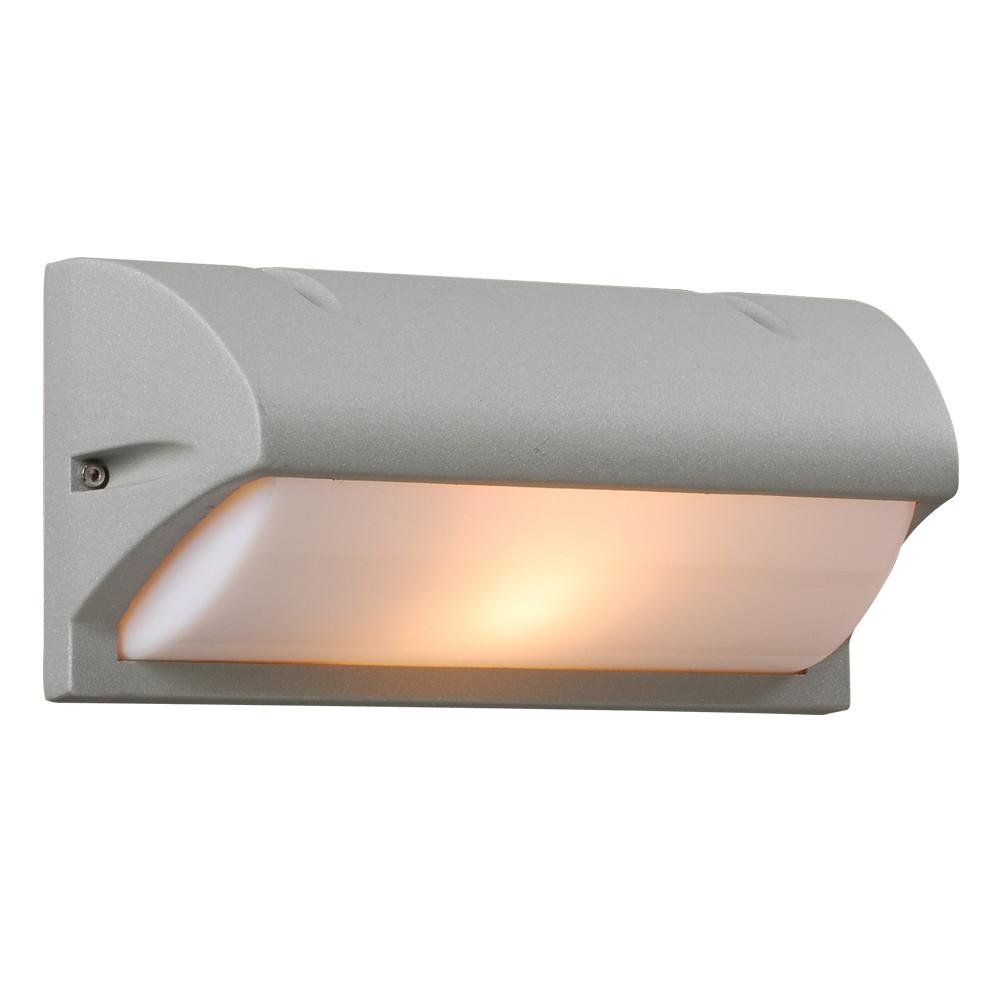 Amberes 10"w Outdoor Wall Fixture - Silver Outdoor PLC Lighting Silver 