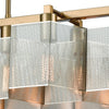 Compartir 42"w Billiard/Island Pendant - Polished Nickel/Satin Brass Ceiling Elk Lighting 