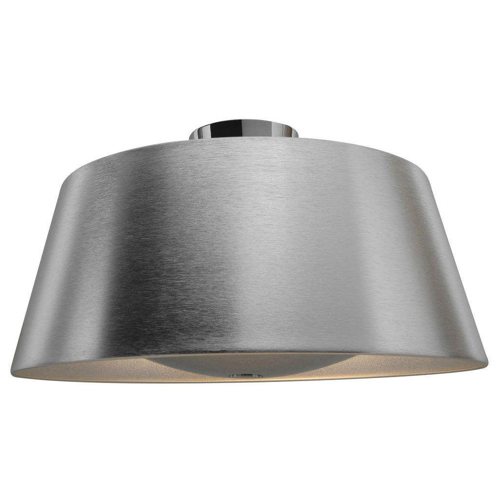 SoHo Reflective Illumination Flush Mount - Brushed Silver (BSL) Ceiling Access Lighting 