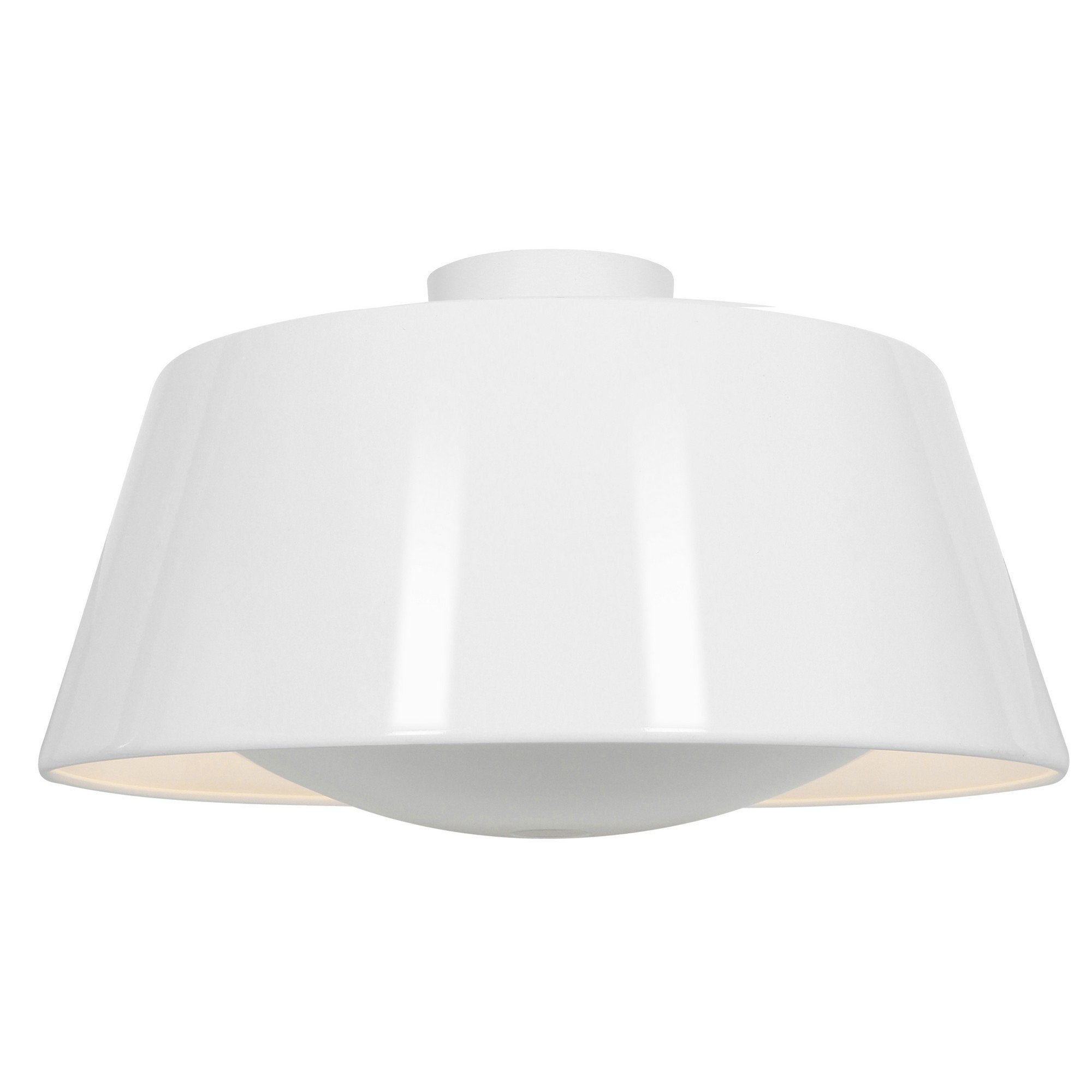 SoHo Reflective Illumination Flush Mount - Glossy White (GWH) Ceiling Access Lighting 