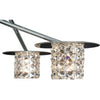 Prizm 3-Light Semi-Flush - Chrome Ceiling Access Lighting 