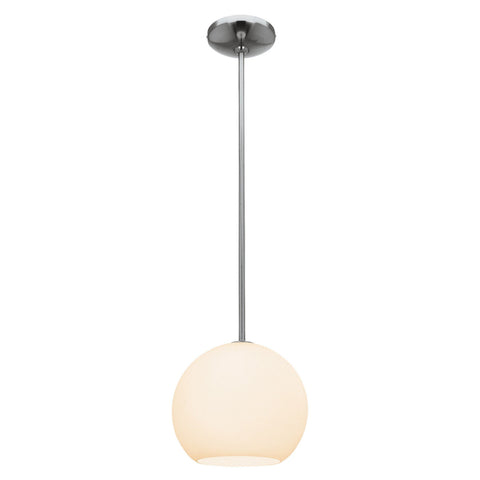 Nitrogen Ball Pendant (s) - Brushed Steel Ceiling Access Lighting 