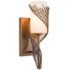 Flow 1-Lt Right Sconce - Hammered Ore Wall Varaluz 