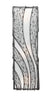 Flow 3-Lt Vertical Sconce - Steel Wall Varaluz 