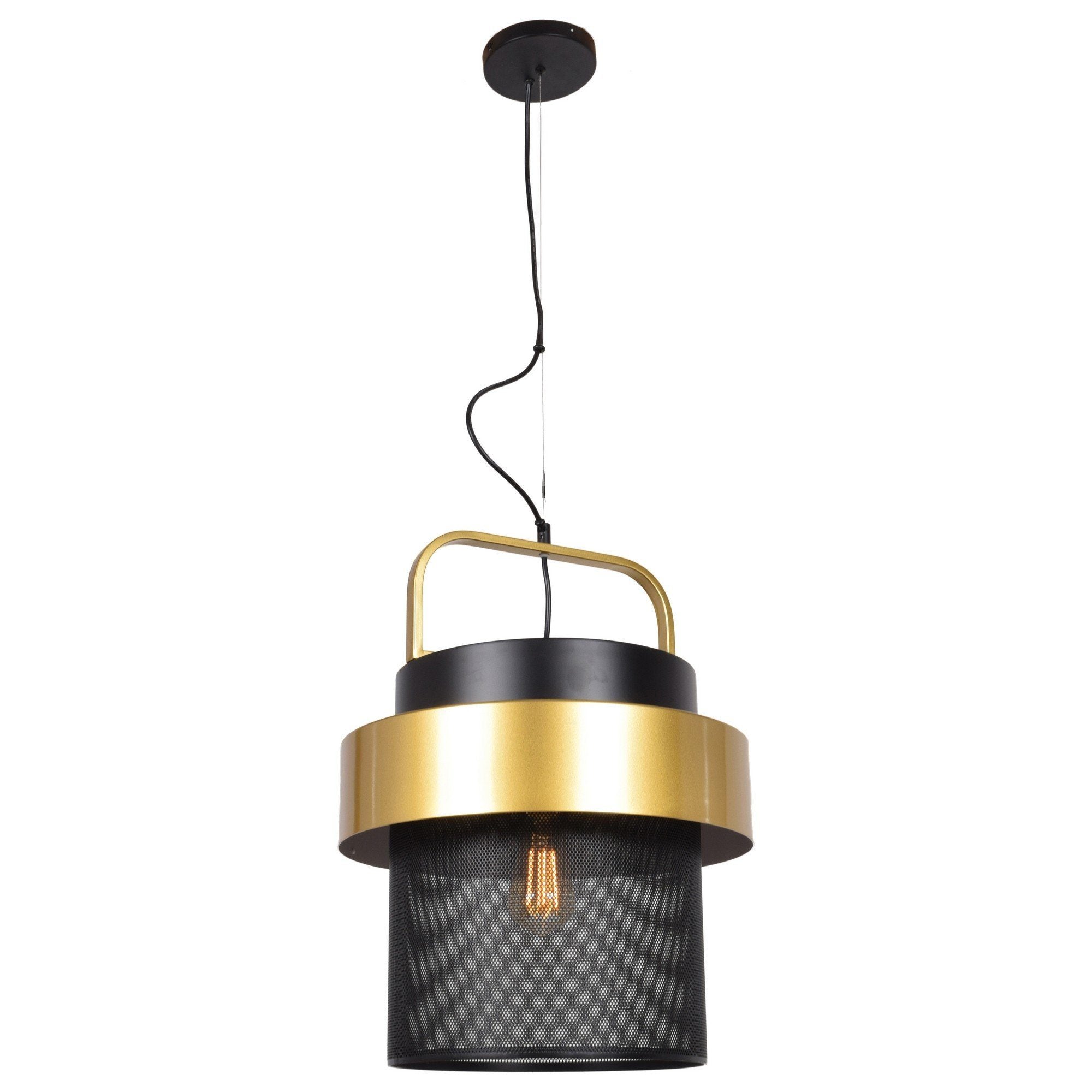 Fusion 1-Light Mesh Screen Pendant Ceiling Access Lighting 