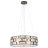 Harlowe 3-Lt Pendant - New Bronze Ceiling Varaluz 