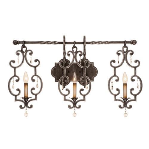 Montgomery 33"w Antique Copper ADA Bath Vanity Fixture Wall Kalco Copper 