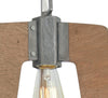 Lofty 1-Lt Mini Pendant - Steel/Wheat Ceiling Varaluz 