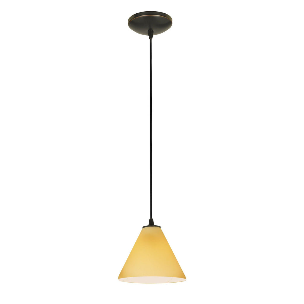 Martini 1-Light Pendant - Oil Rubbed Bronze Ceiling Access Lighting 