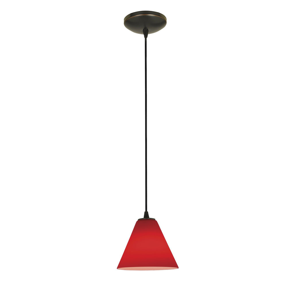 Martini 1-Light Pendant - Oil Rubbed Bronze Ceiling Access Lighting 