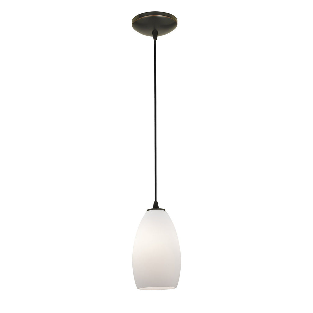 Champagne 1-Light Pendant - Oil Rubbed Bronze Ceiling Access Lighting 