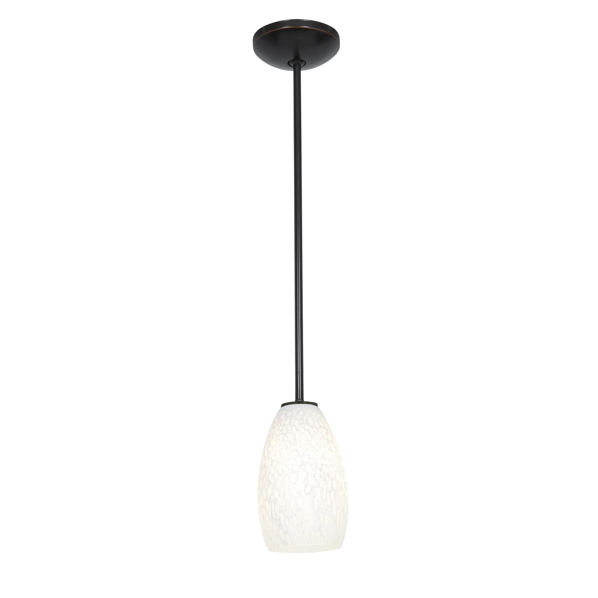 Champagne 1-Light Pendant - Oil Rubbed Bronze Ceiling Access Lighting 