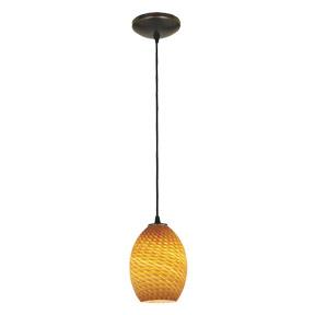 Brandy FireBird 1-Light Pendant - Oil Rubbed Bronze Ceiling Access Lighting 