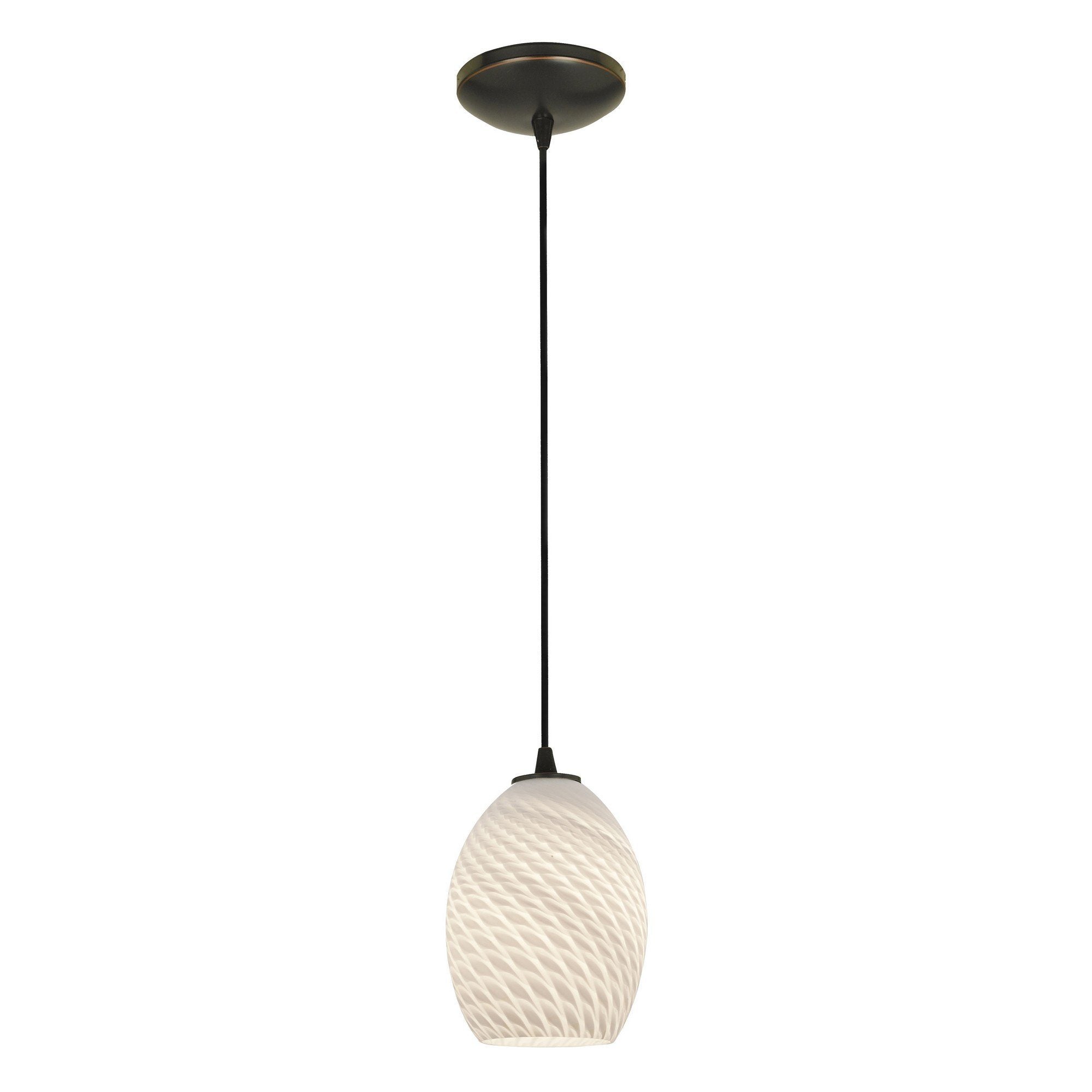 Brandy FireBird 1-Light Pendant - Oil Rubbed Bronze Ceiling Access Lighting 