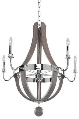 Sharlow 5 Light Chandelier Ceiling Kalco 