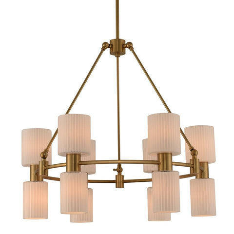 Harlowe 12 Light Chandelier Ceiling Kalco 