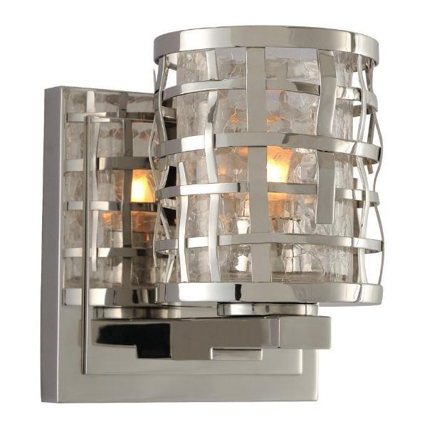 Bridgeport Brushed Steel Wall Sconce Wall Kalco Stainless Steel 