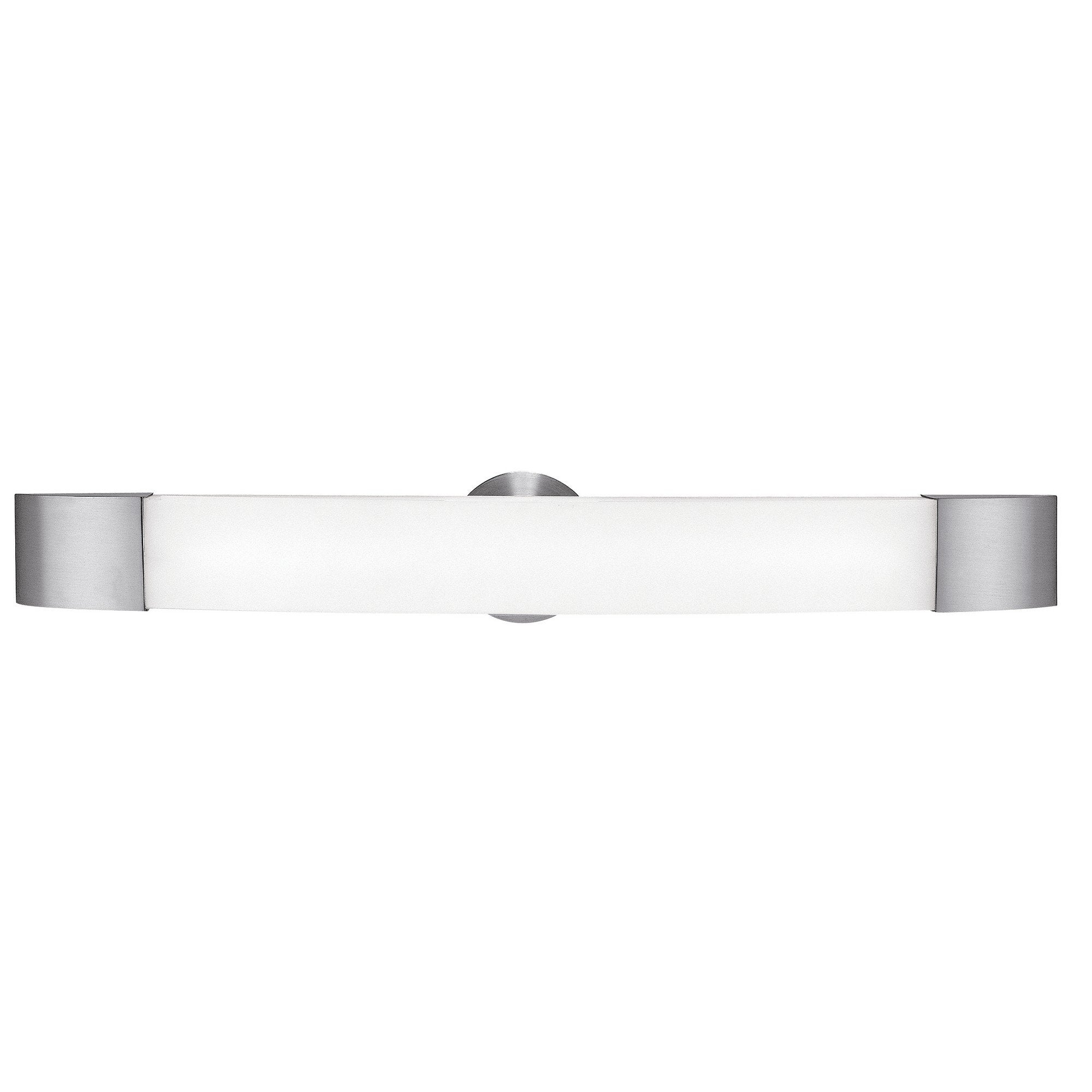 Aspen Dimmable LED Vanity - Brushed Steel Wall Access Lighting 