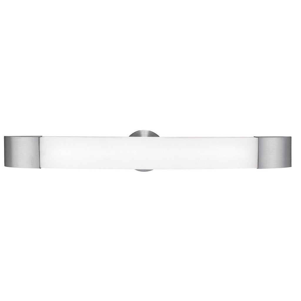 Aspen Bath Vanity - Brushed Steel Wall Access Lighting 