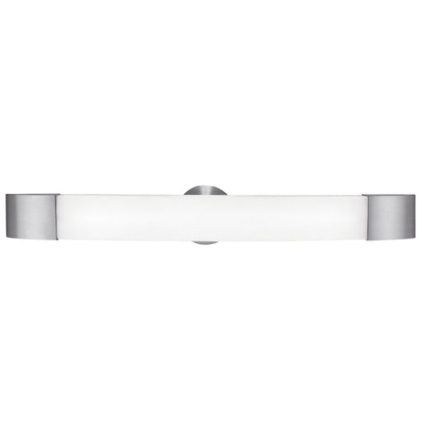 Aspen Dimmable LED Vanity - Brushed Steel Wall Access Lighting 