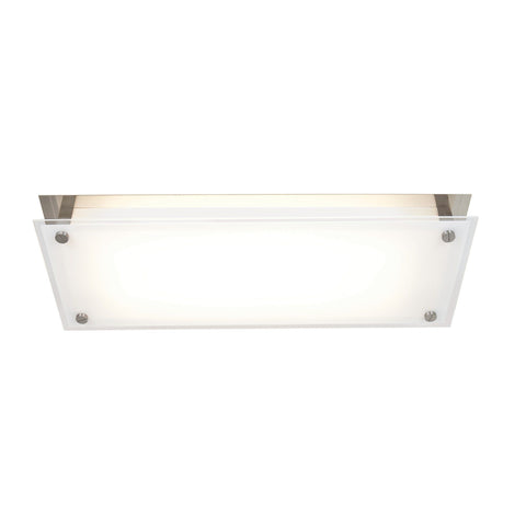 Vision Ceiling & Wall Fixture - Brushed Steel Wall Access Lighting 
