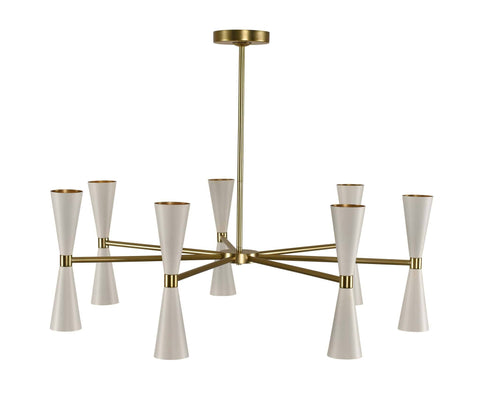 Milo 7 Arm Chandelier Ceiling Kalco 