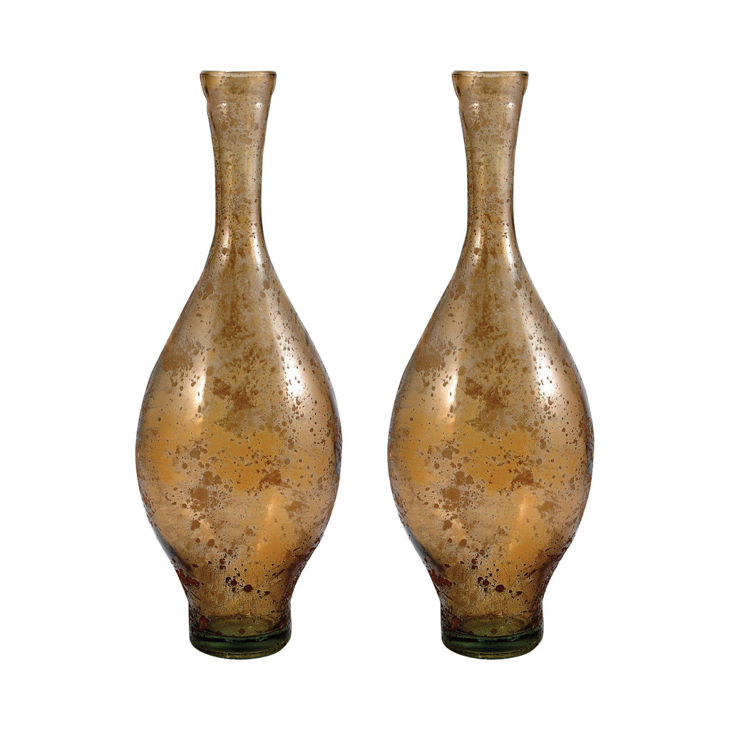 Atlas Set of 2 Vases 15.75in Accessories Pomeroy 