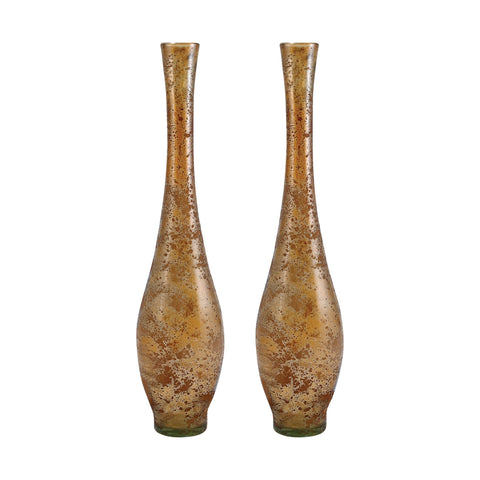 Atlas Set of 2 Vases 19.5in Accessories Pomeroy 