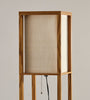 Wright Shelf Floor Lamp - Natural Lamps Adesso 