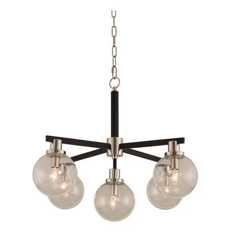 Cameo 28"w Black and Nickel Pendant Ceiling Kalco 