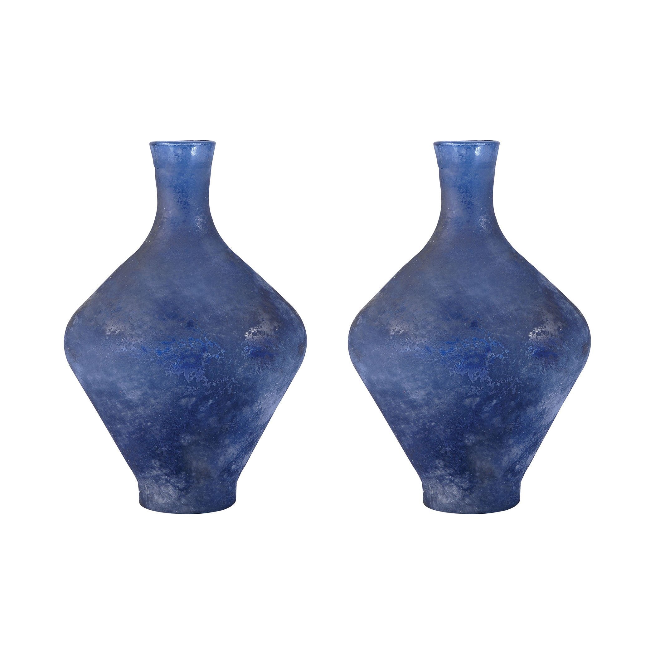 Atlas Set of 2 Vases 11in Accessories Pomeroy 