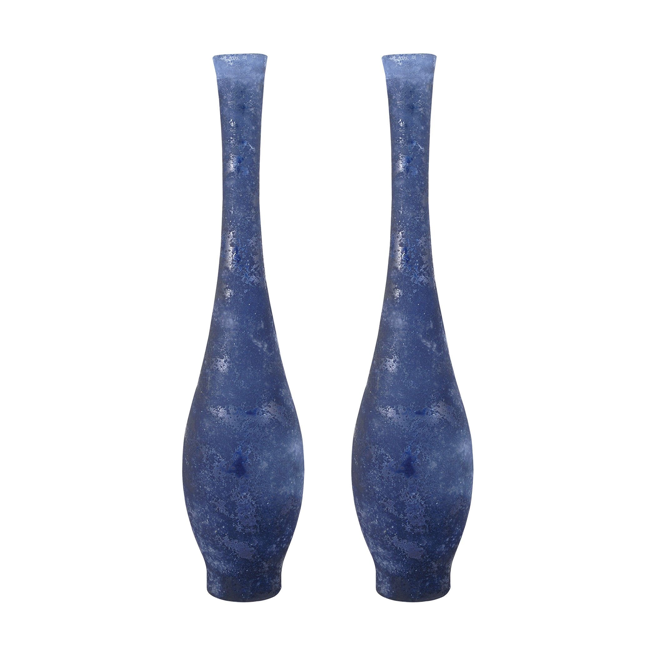 Atlas Set of 2 Vases 19.5in Accessories Pomeroy 