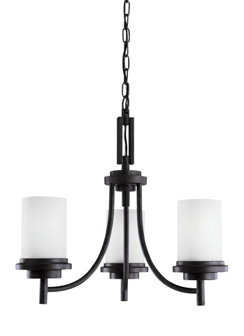 Winnetka Three Light LED Chandelier - Blacksmith Ceiling Sea Gull Lighting 