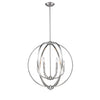 Colson 26"w Pewter Orb Chandelier Ceiling Golden Lighting 