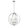 Colson 26"w Pewter Orb Chandelier Ceiling Golden Lighting 