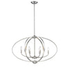 Colson PW Linear Pendant in Pewter Ceiling Golden Lighting 
