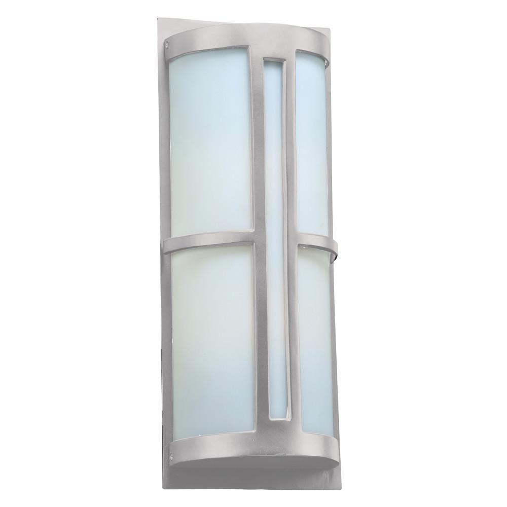 Rox 22"h Outdoor Wall Fixture - Silver Outdoor PLC Lighting 