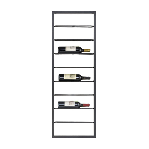 Wavertree Hanging Wine Rack in Black - Horizontal Furniture ELK Home 