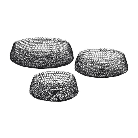 Welded Ring Bowls - Set of 3 Accessories Dimond Home 