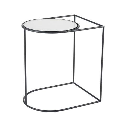 Thermo Accent Table in Grey and Smoked Furniture ELK Home 