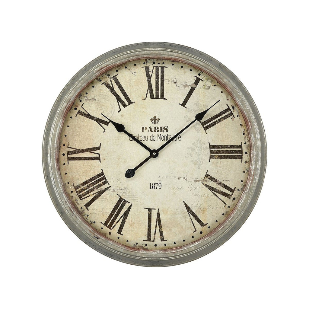 Chateau de Montautre Wall Clock Wall Art Sterling 