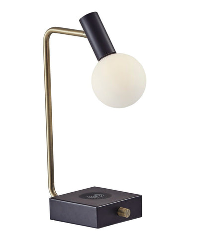 Windsor AdessoCharge LED Desk Lamp - Black Lamps Adesso 