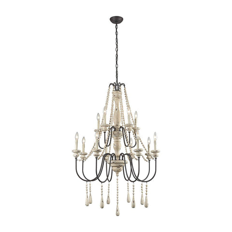 Sommieres 47"h Chandelier - Large Ceiling Sterling 