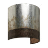 Cannery 1-lt Sconce - Ombre Galvanized Wall Varaluz 