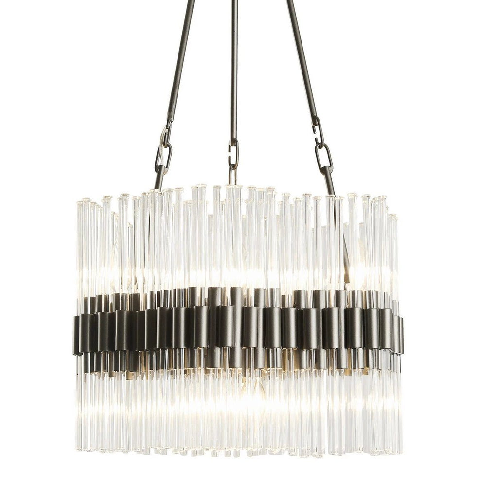 Astrid 6-Lt Chandelier - New Bronze Ceiling Varaluz 