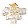 Cubic 5-Lt Ceiling Fixture - Calypso Gold Ceiling Varaluz 
