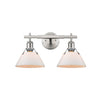 Orwell 18"w Pewter Bath Vanity Light with Opal Glass Shade Wall Golden Lighting 